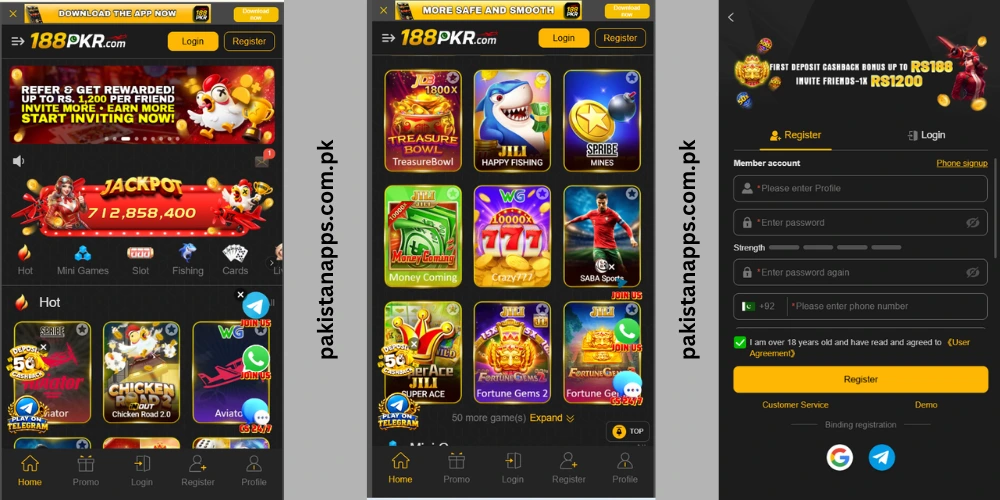 188PKR App